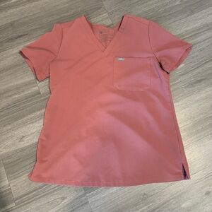 Women’s Figs Mauve Catalina Scrub Top - Small